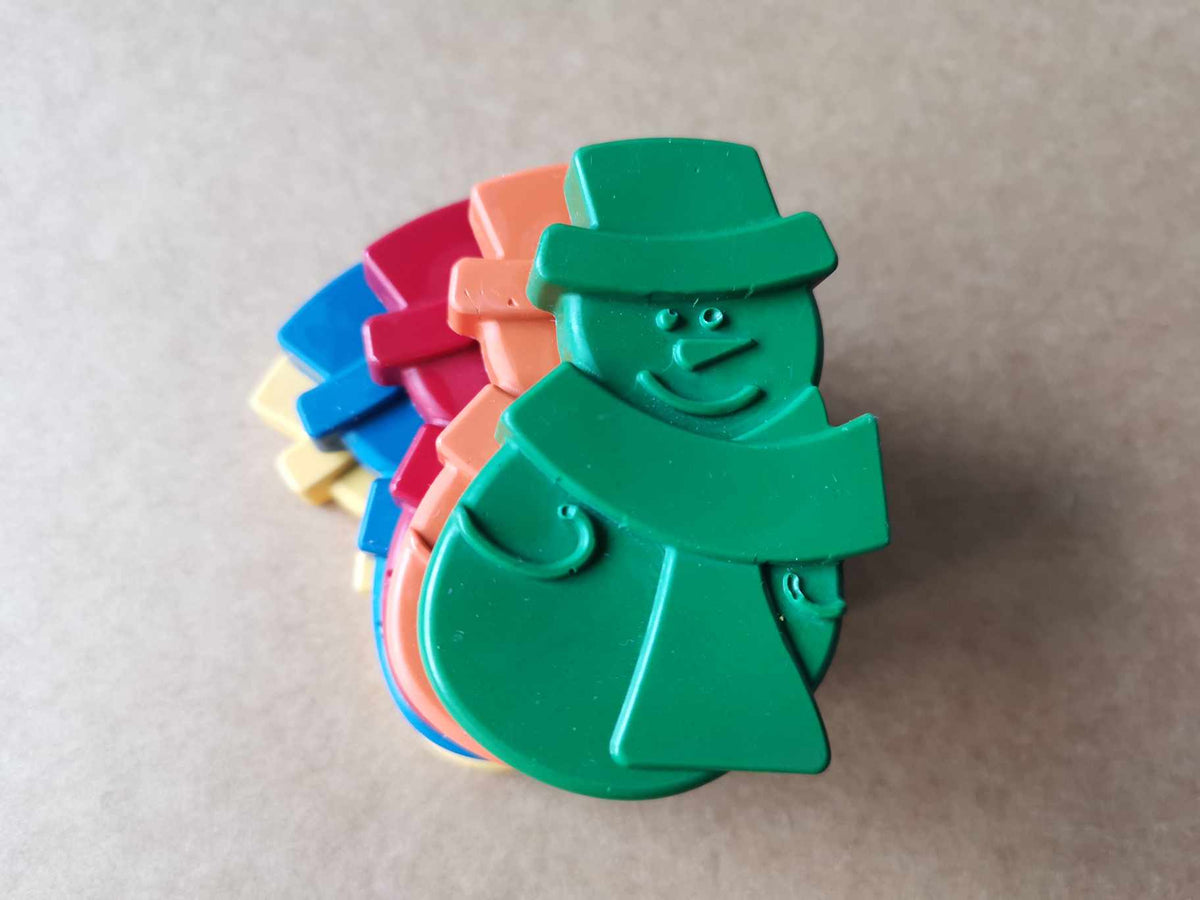 Snowmen Crayons - Gifts for children - Stocking Fillers for kids - Christmas Present Ideas