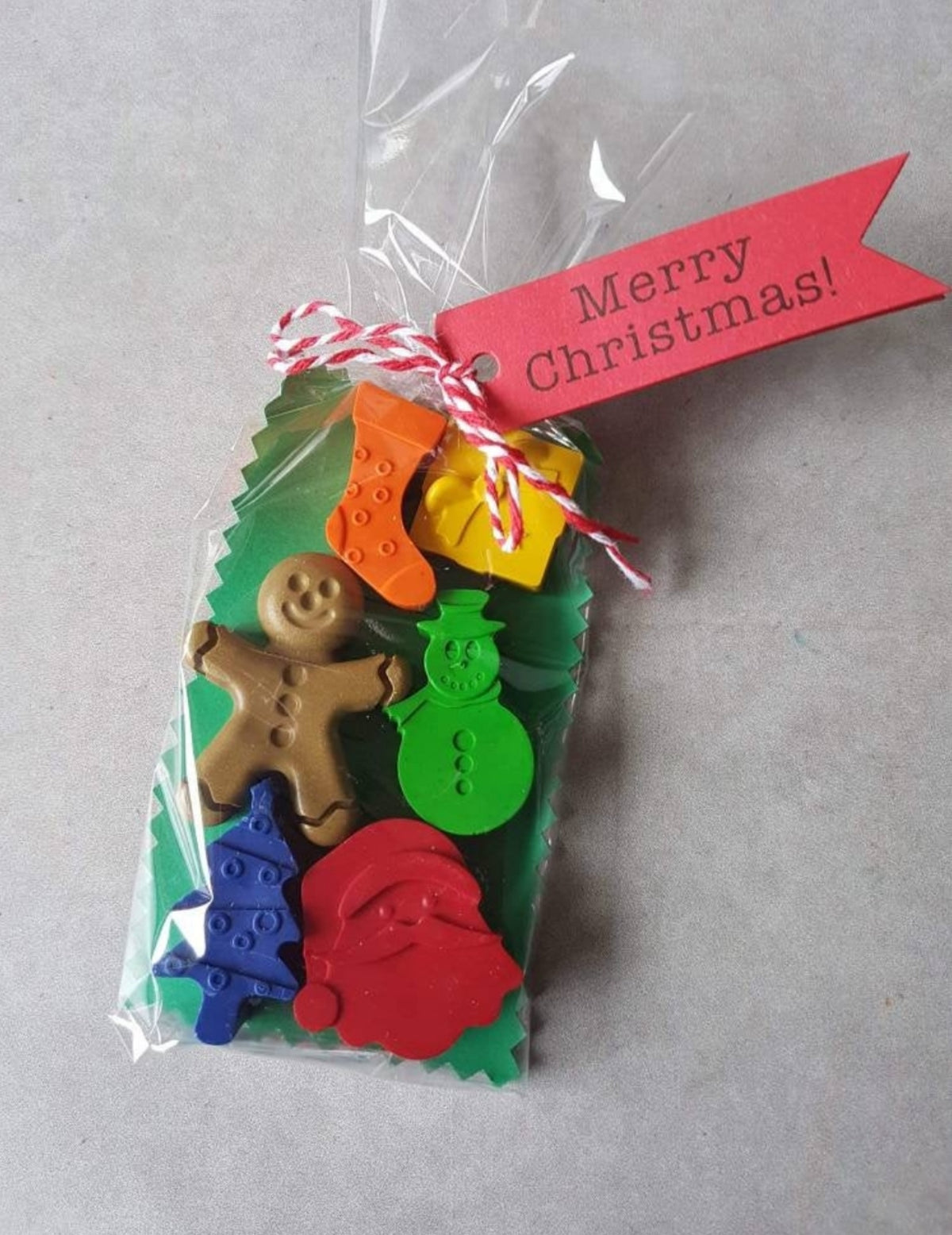Christmas themed crayons - stocking fillers - Party Favours