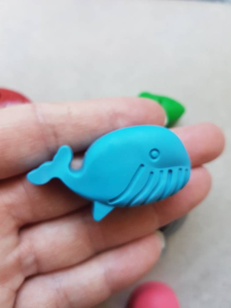 Ocean Themed Crayon Shapes - Under The Sea Themed Crayons - Kids Party Favours Party - Party Bag Fillers - Gift Set - Childrens Birthday