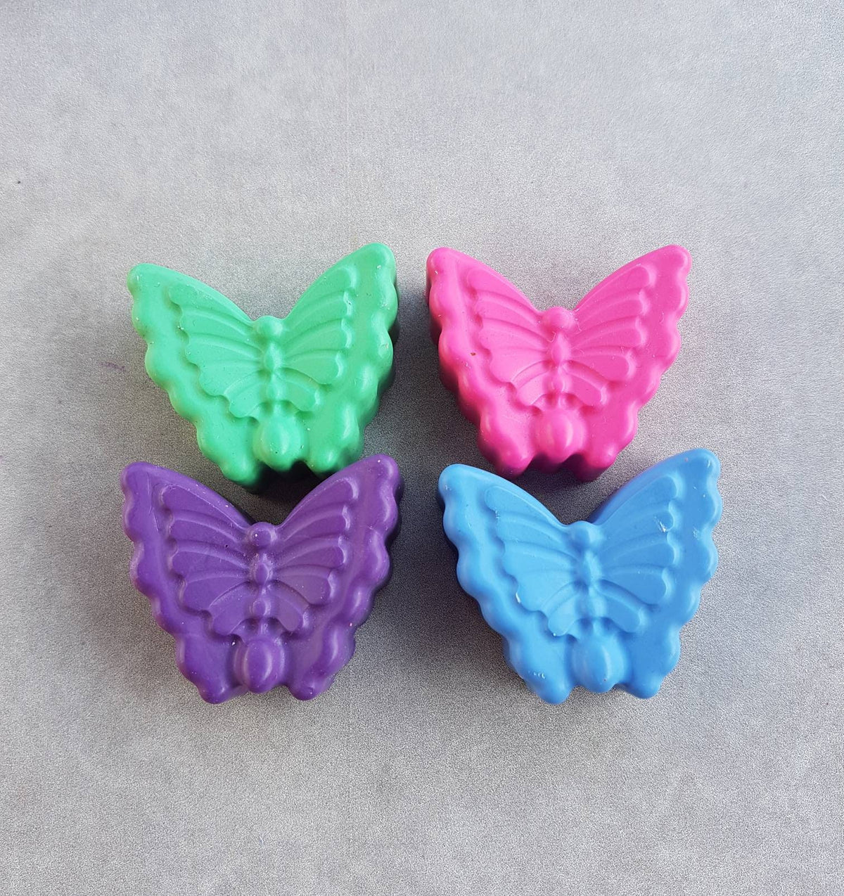 Pretty Butterfly Shape Crayons, Handmade Crayons, Birthday Gifts, Pastels, Party Bag Fillers, Party Favours