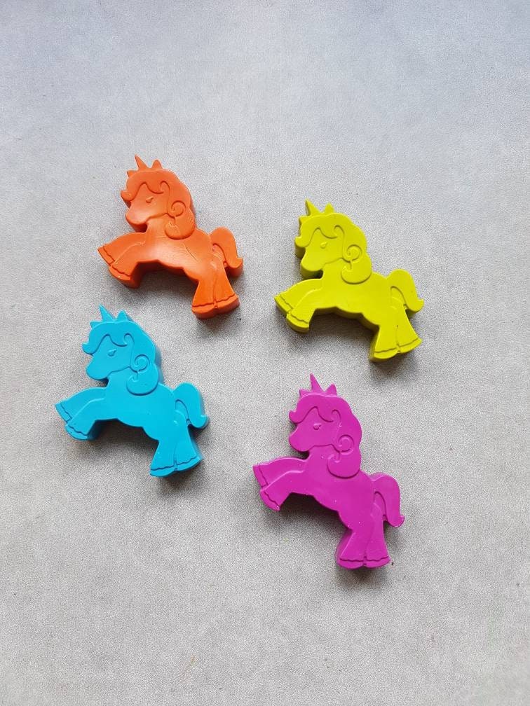 Unicorn Crayons - Party Favours - Unicorn Gift Ideas - Childrens Crayons - Gifts For Children - Present Ideas - Stocking Fillers